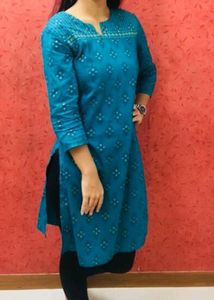 Blue Kurta