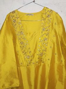 Bhama Couture Yellow Kurta