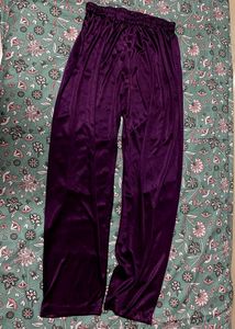 Purple Velvet Lounge Pants