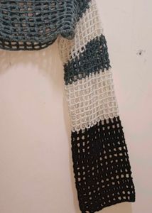 Handmade Crochet Ombre Shrug Sleeves