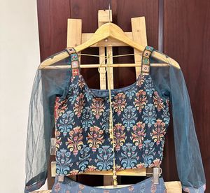 Georgette Embroidered Elegant Lehenga Choli