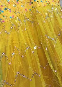 Haldi Frock Stitched