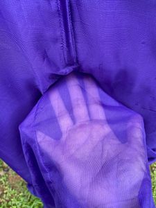 Elegant Purple Maxi Dress