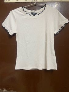 Combo Of 2 White Tops