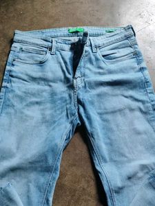 Benetton Light Wash Jeans
