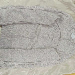 Cozy Gray Knit Sweater