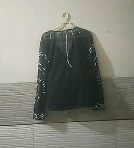 Y2k Sequin Short Kurti