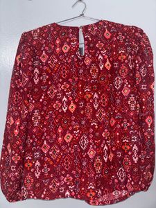 Patterned Blouse