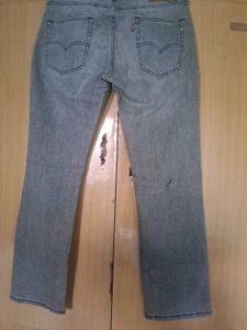 Men&#39;s Levis Gray Denim Jeans