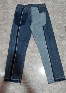Unique Colorblock Jeans