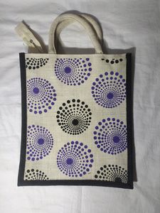 Jute Lunch Bag.