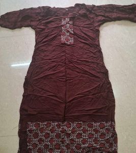 Ethnic Maroon Kurta