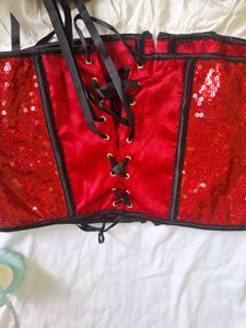 Sequin Corset belt