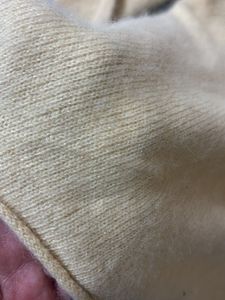 Yellow Knit Pullover Sweater