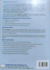 R.D. Sharma Mathematics Book For Class 10th