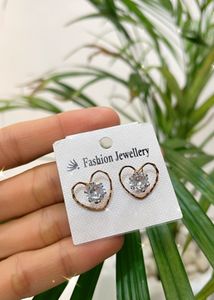 Heart Shaped Premium Earring Stud.