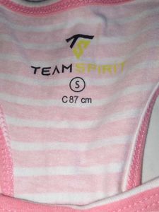 Pink Striped Tank Top