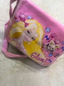 barbie bag u can carry for school exam