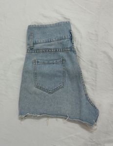 High Waisted Denim Shorts