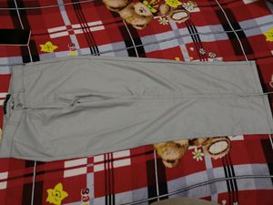 Cotton Slim Fit Flat-Front Pants