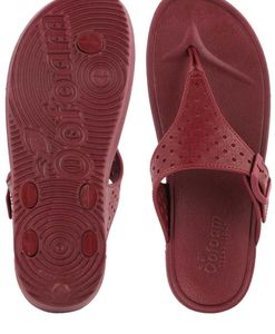 OOFOAM Eva Slippers Flip Flop for Women