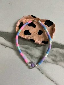 Pastel Heishi Bead Necklace