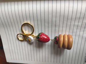 🍓🥞Strawberry Pancake Bag Charm!