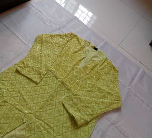 Chikankari Kurti Pant Set