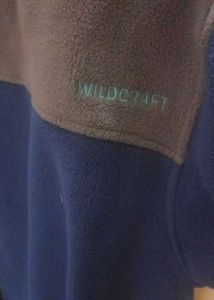 Wildcraft Men&#39;s Blue Fleece Jacket