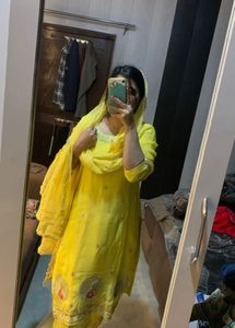 Yellow patiala salwar suit💛🌻💖