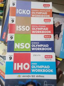 Class 9th CBSE Board Olympiad Workbook 24-25