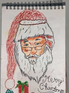 Santa Claus Drawing | Sketch Markers |