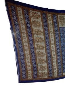 Elegant Blue Printed Saree