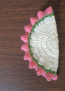 💐Convertible Crochet Coaster Bouquet