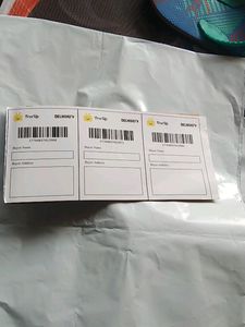 Freeup Sticker Label And Poly Bag 4 Sticke