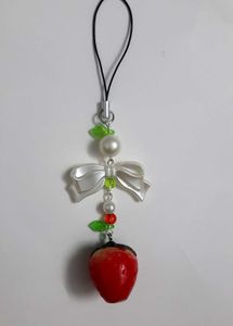 Strawberry Phone Charms