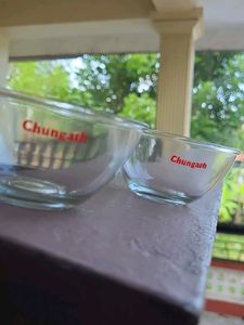 Two Glass Bowls