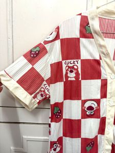 Cute Cartoon Pajama Set