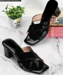 Black Heeled Sandals