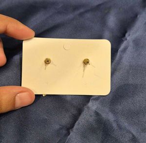 Floral Gem Stud Earrings