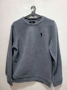 Polo Ralph Lauren Gray Waffle Knit Sweater