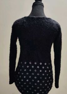 Cozy Black Knit long sleeves