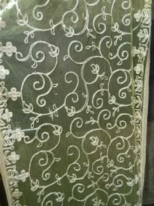 Embroidered Net Dupatta
