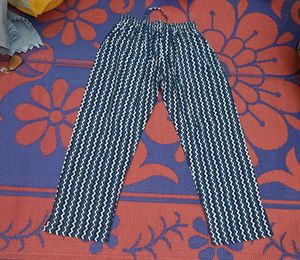 Zig-Zag Print Lounge Pants