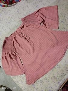 Peach Color Top | Sling Bag Freebie