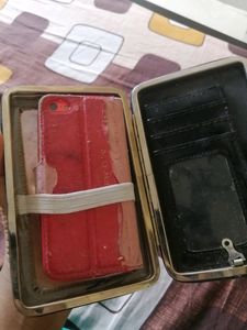 IPhone Not Working Old With Cover And Wallet