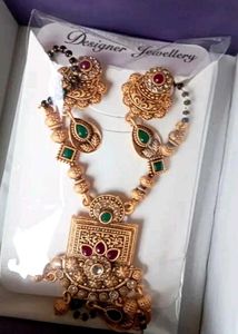 Designer Jewelry Set - Necklace &amp; Earrings