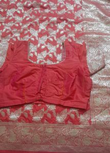 silk banarasi saree ready to wear