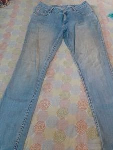 Faded Kraus Blue Jeans