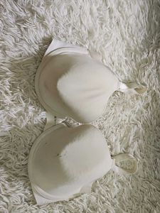 White Padded Bra